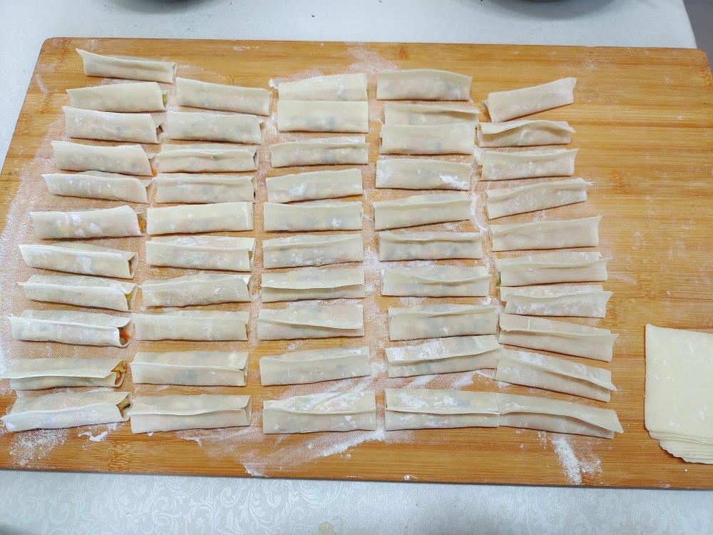素三鲜锅贴