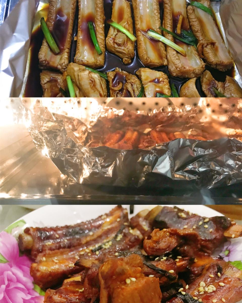 锡纸烤排骨