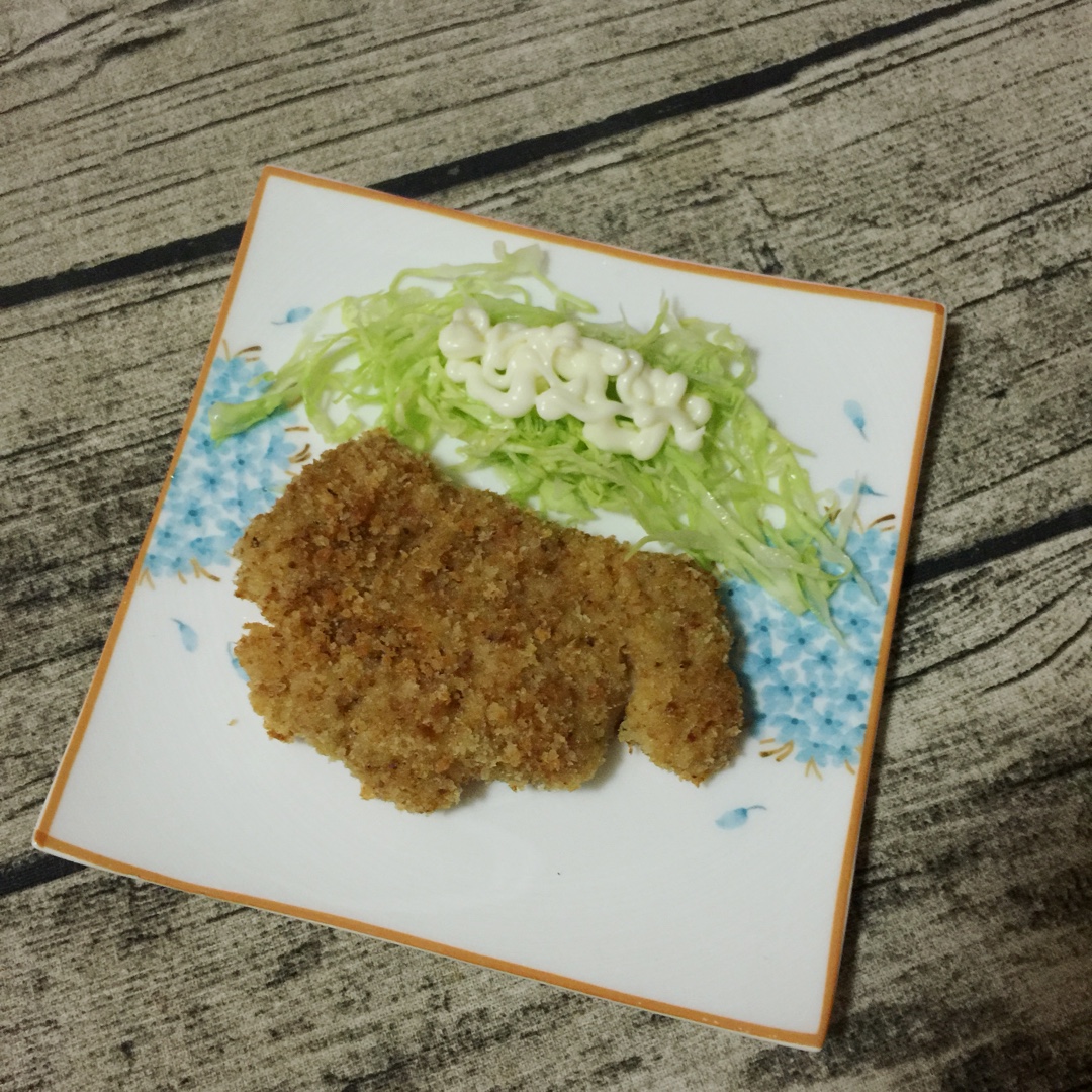 日式炸猪排（非油炸 揚げないとんかつ）