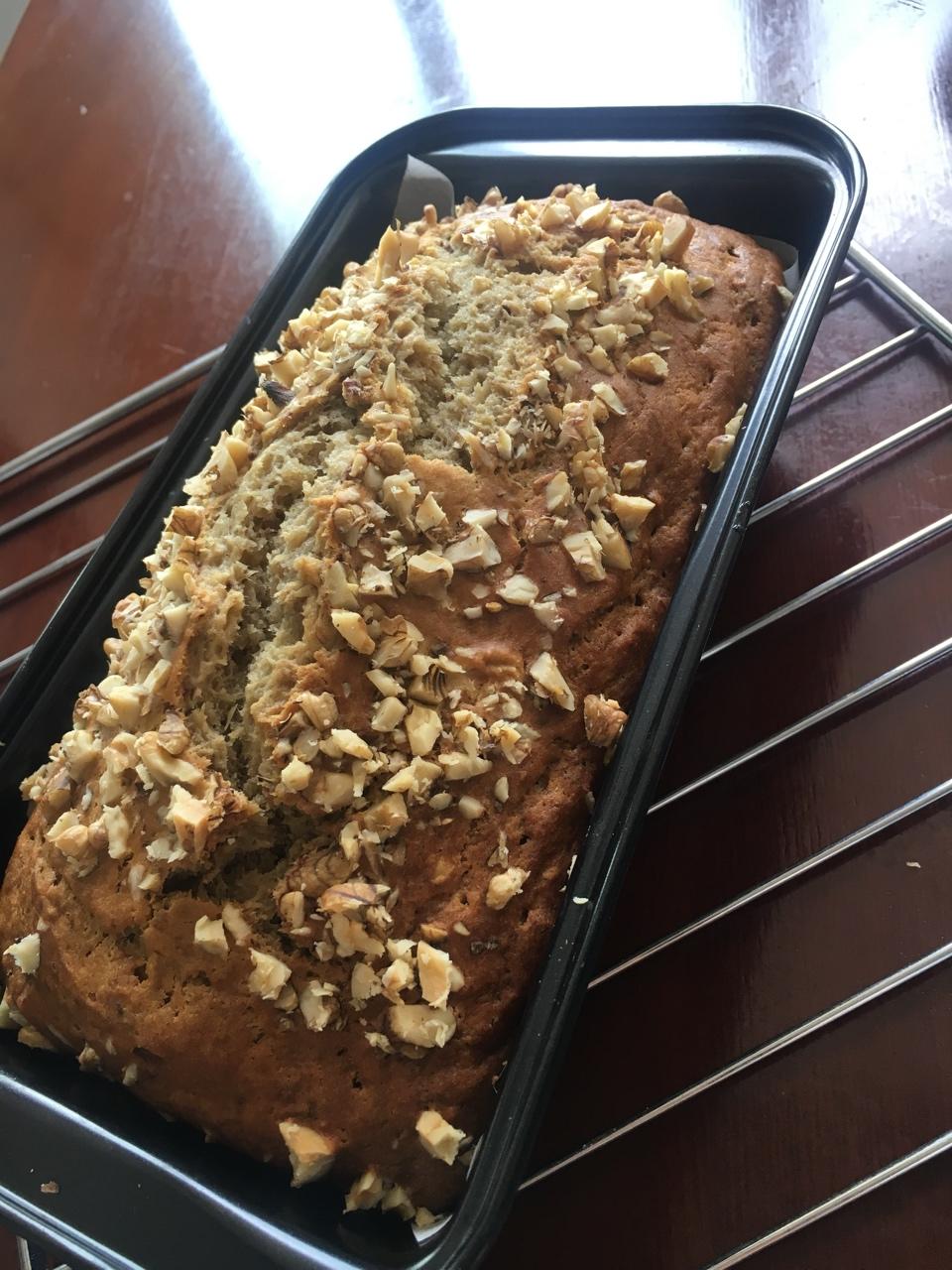 星巴克香蕉核桃蛋糕（Banana loaf）