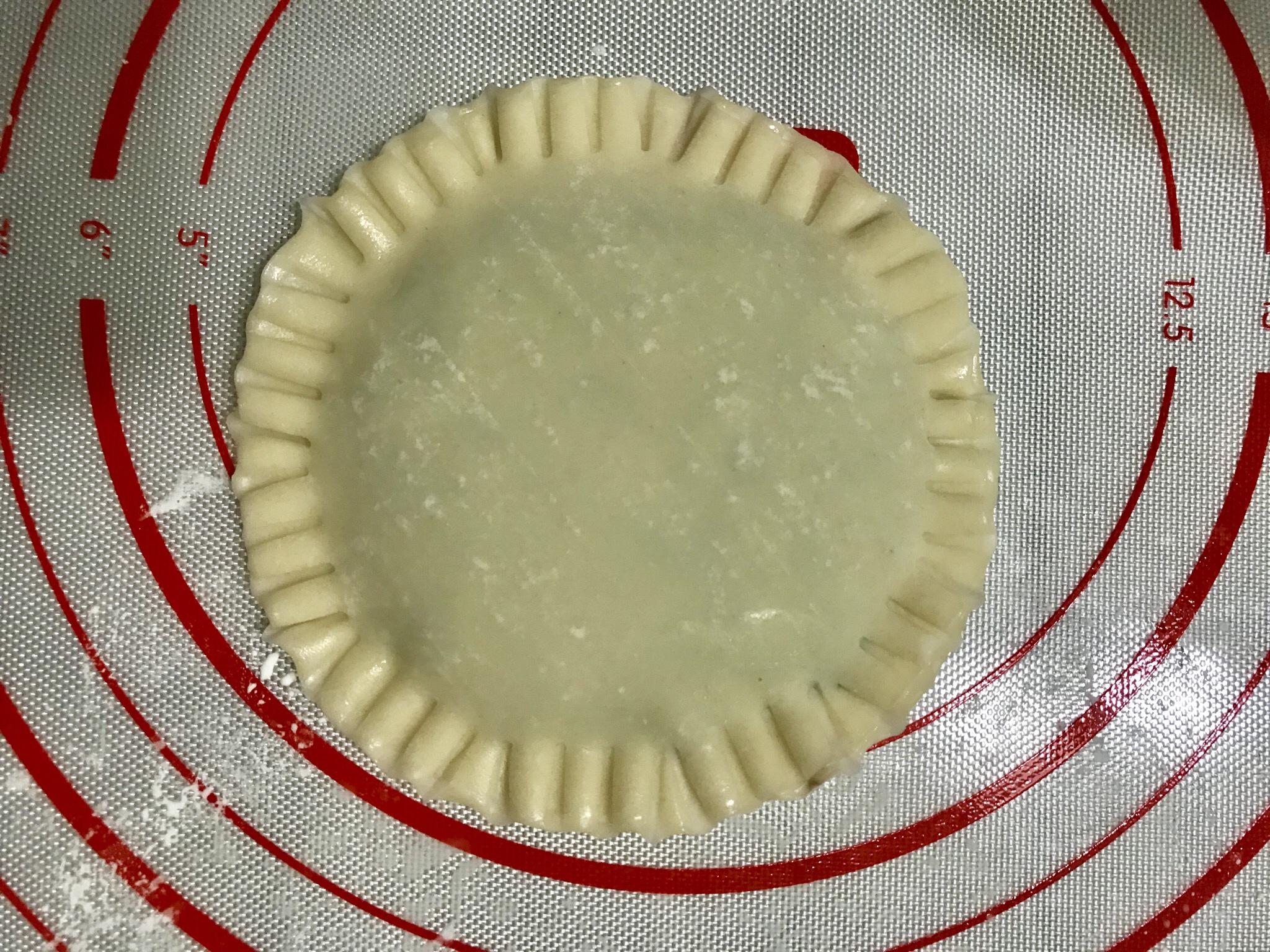 饺子皮做韭菜饼的做法 步骤9