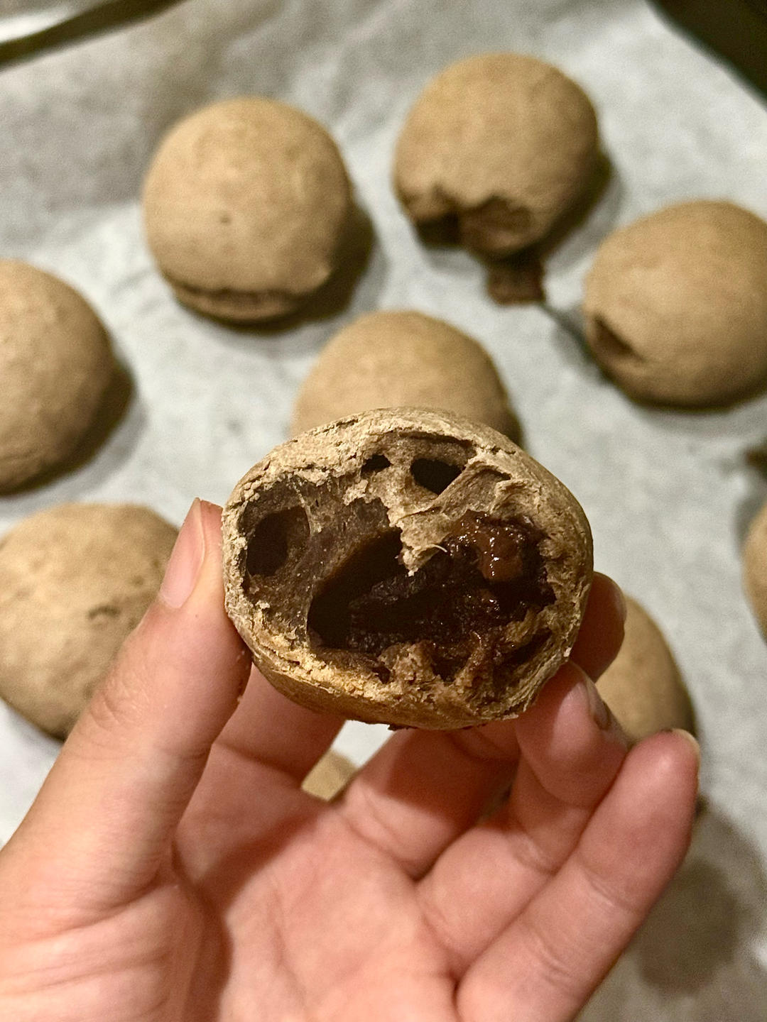 巧克力麻薯包