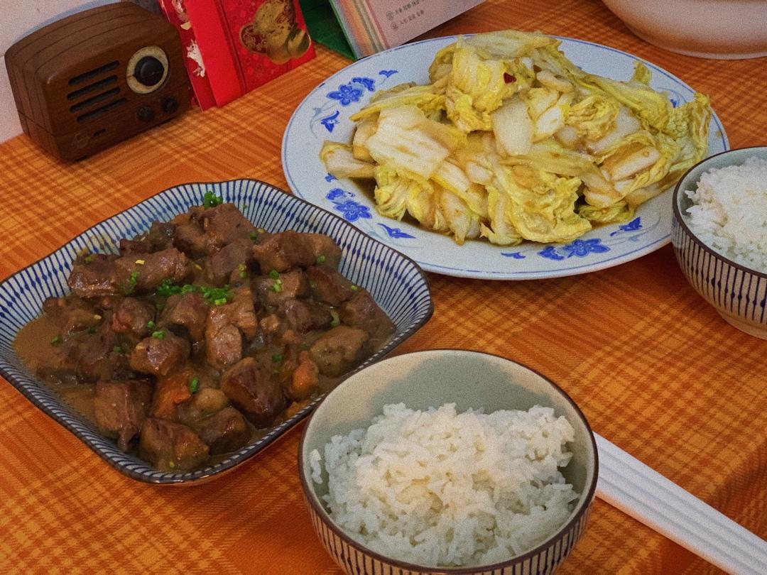 超简单下饭番茄牛肉粒