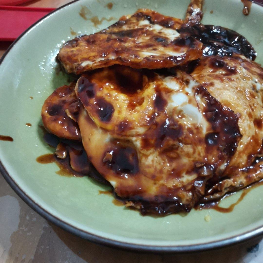 鸡蛋神仙吃法～给肉都不换的糖醋荷包蛋