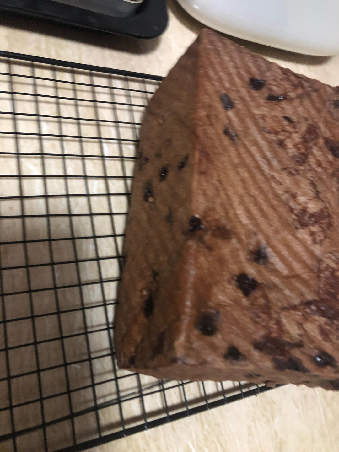 浓郁的三重巧克力中种吐司