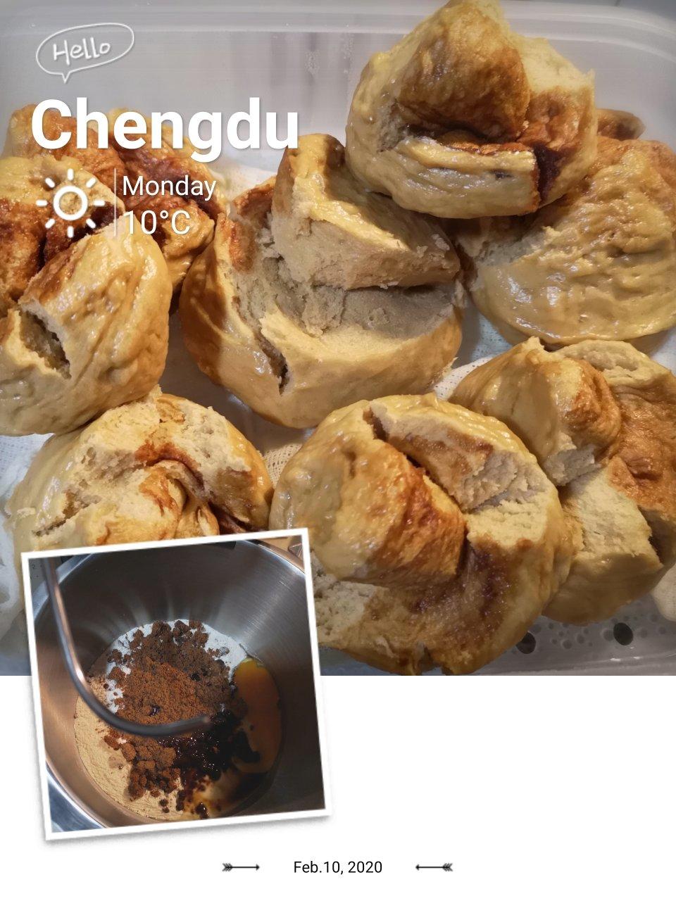 新手也能爆开花的老面红糖大枣开花馒头（泡打粉版or无泡打粉版）