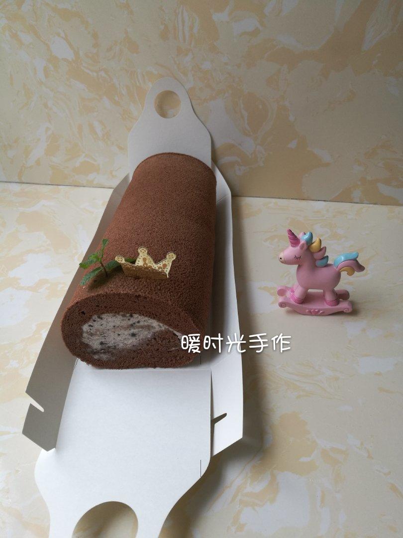 奥利奥咸奶油巧克力卷