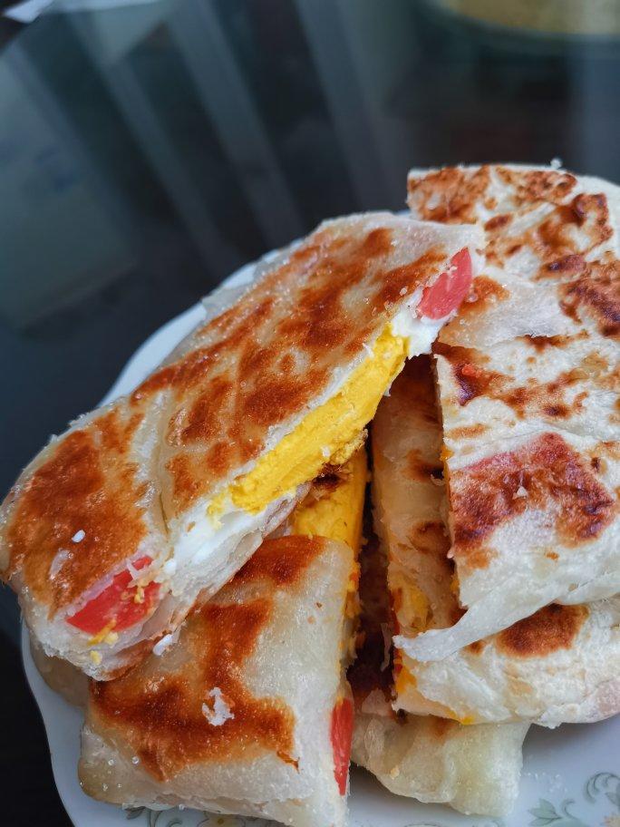 手抓饼创意吃法