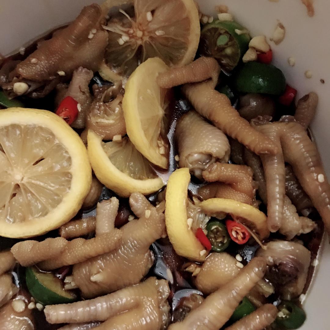 香辣蒜香凉拌爽脆鸡脚