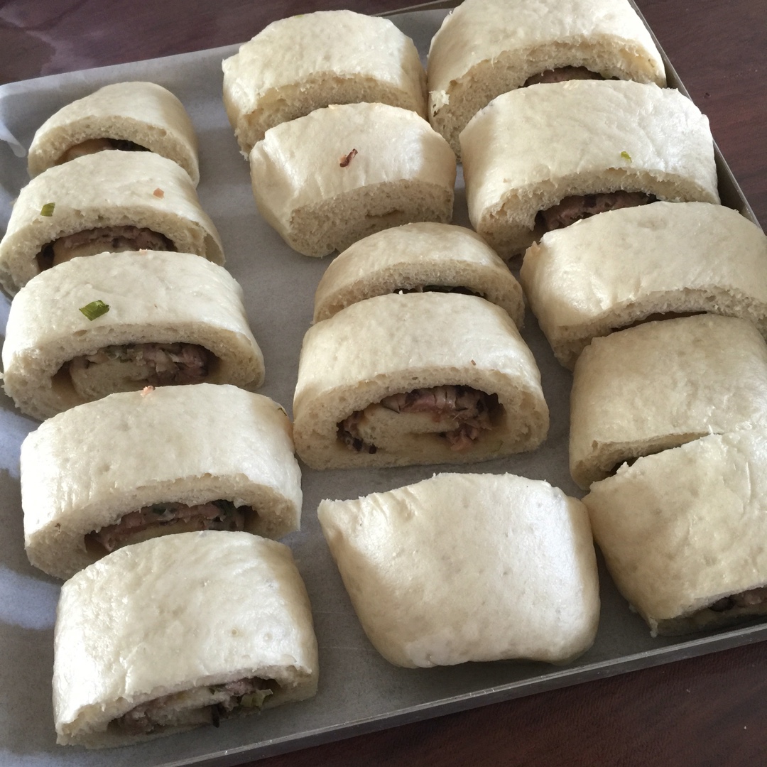 家庭手工肉馅大包子