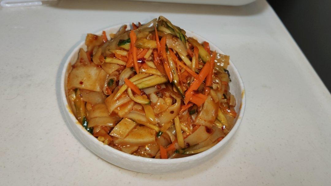 自制凉皮（含洗面、不洗面两种方法）