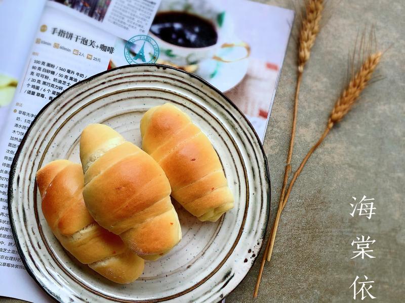 纯奶手撕吐司的做法 步骤1