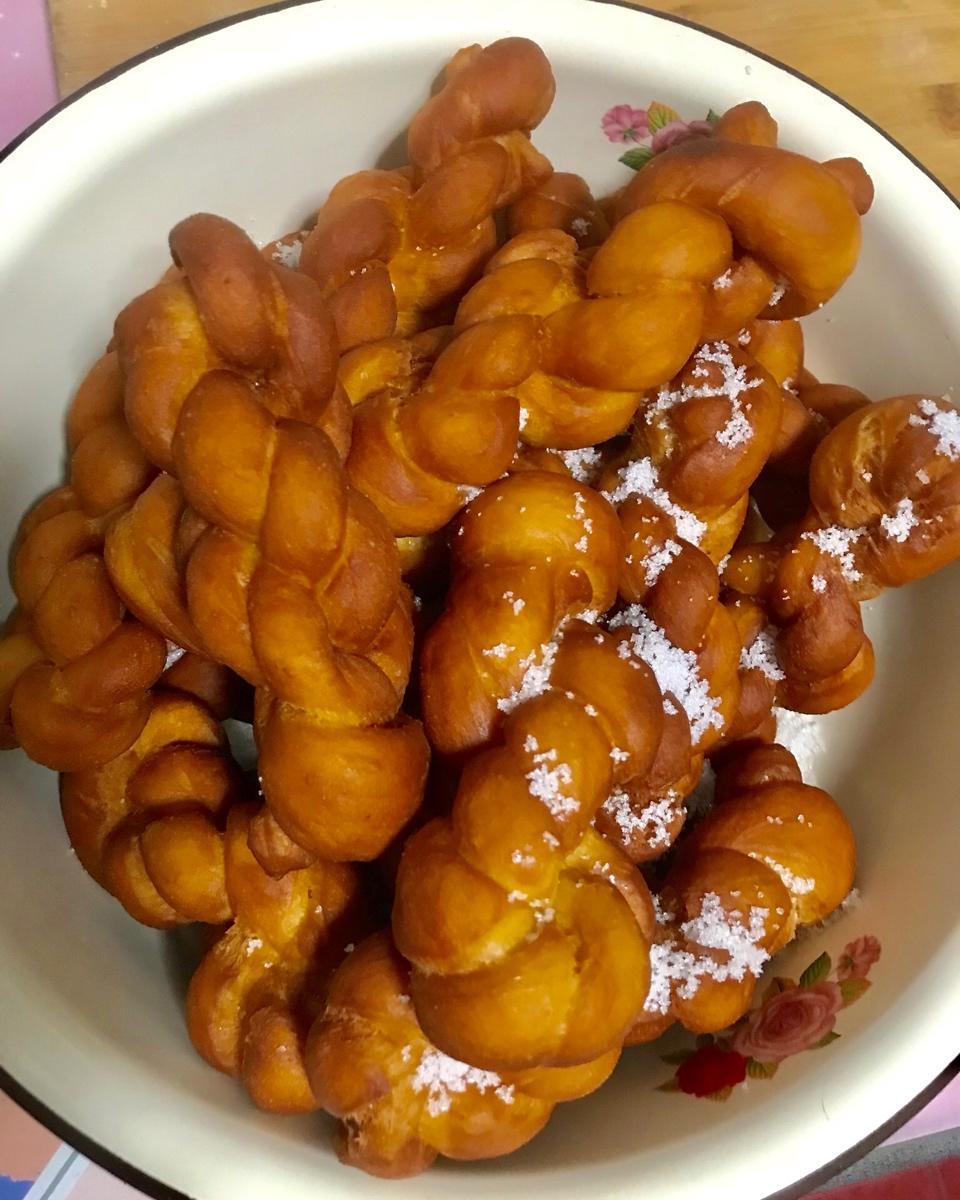 超级松软的奶香麻花