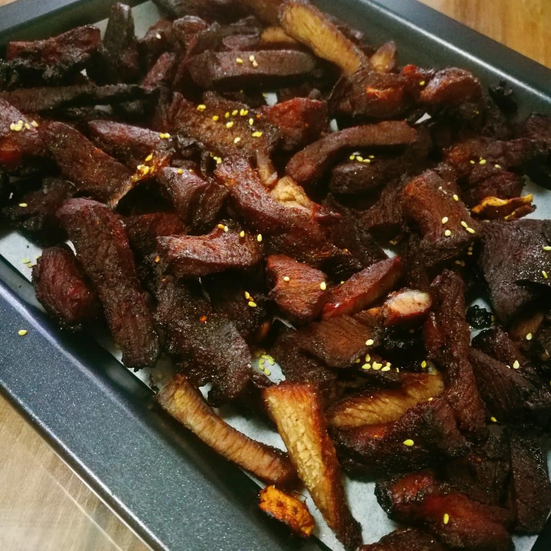 儿子评价比外面好吃一百倍的自制牛肉干