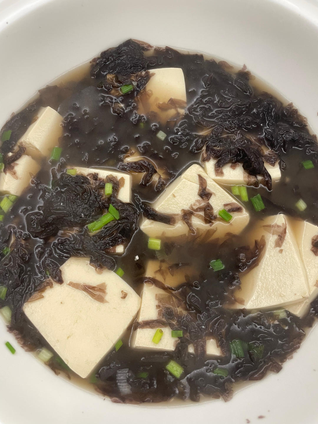 紫菜豆腐汤