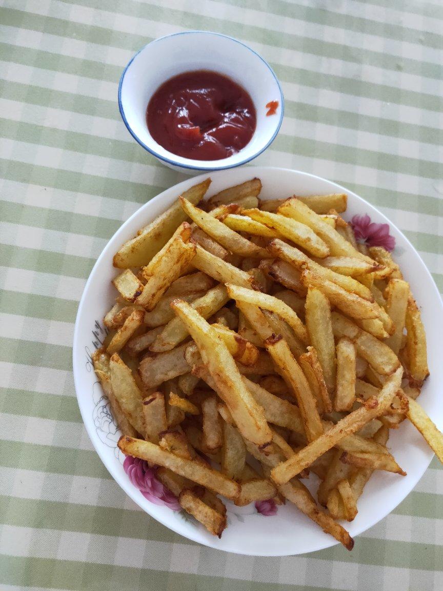 自制炸薯条