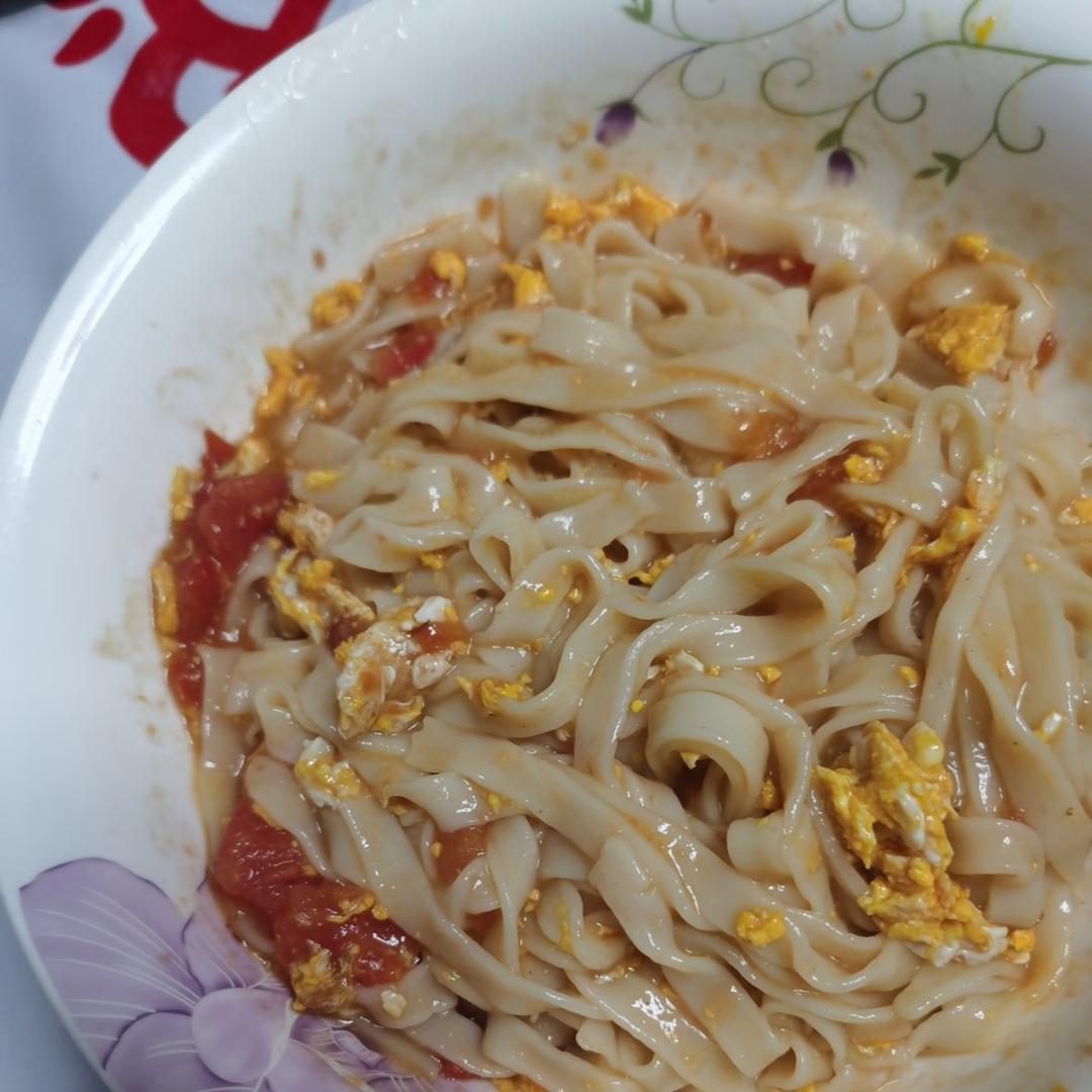 番茄鸡蛋打卤面