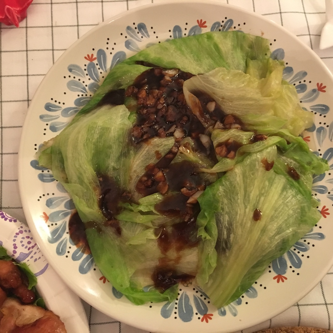 家常菜 蚝油生菜