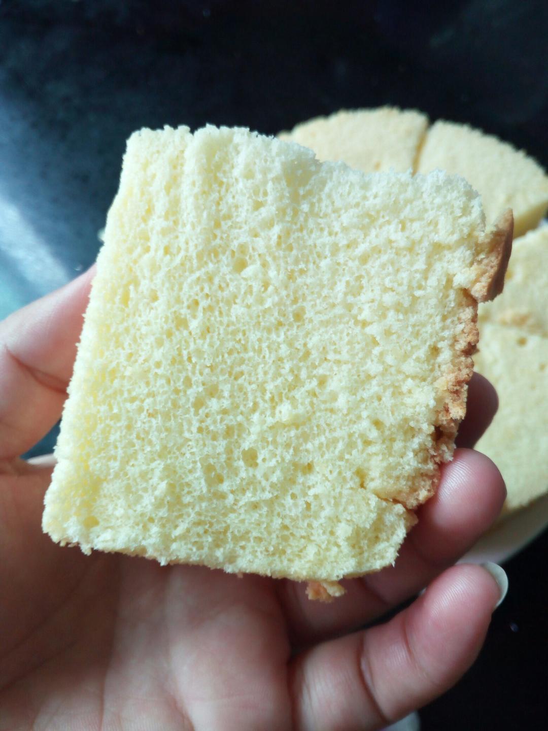 6寸原味戚风蛋糕
