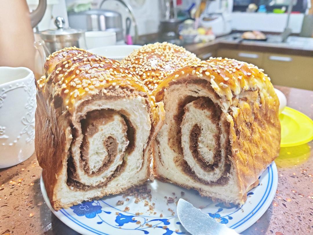 豆沙吐司