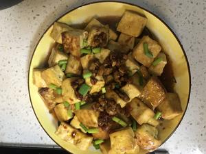 肉沫烧豆腐的做法 步骤7