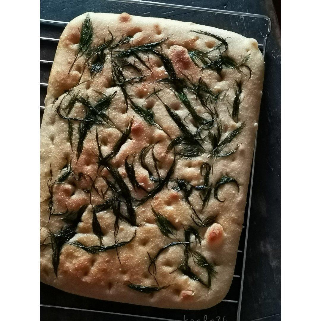 莳萝佛卡夏Dill Focaccia