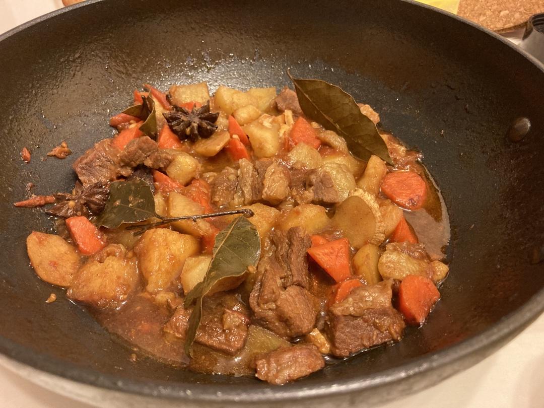 番茄土豆炖牛腩