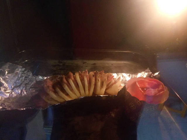 培根风琴烤土豆