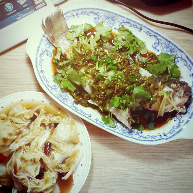 清蒸鲈鱼