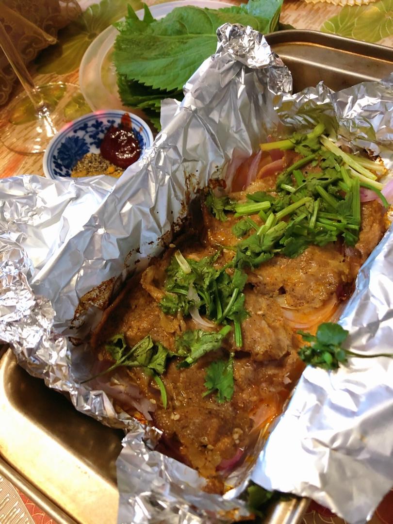 烤箱做嫩牛肉--锡纸牛肉