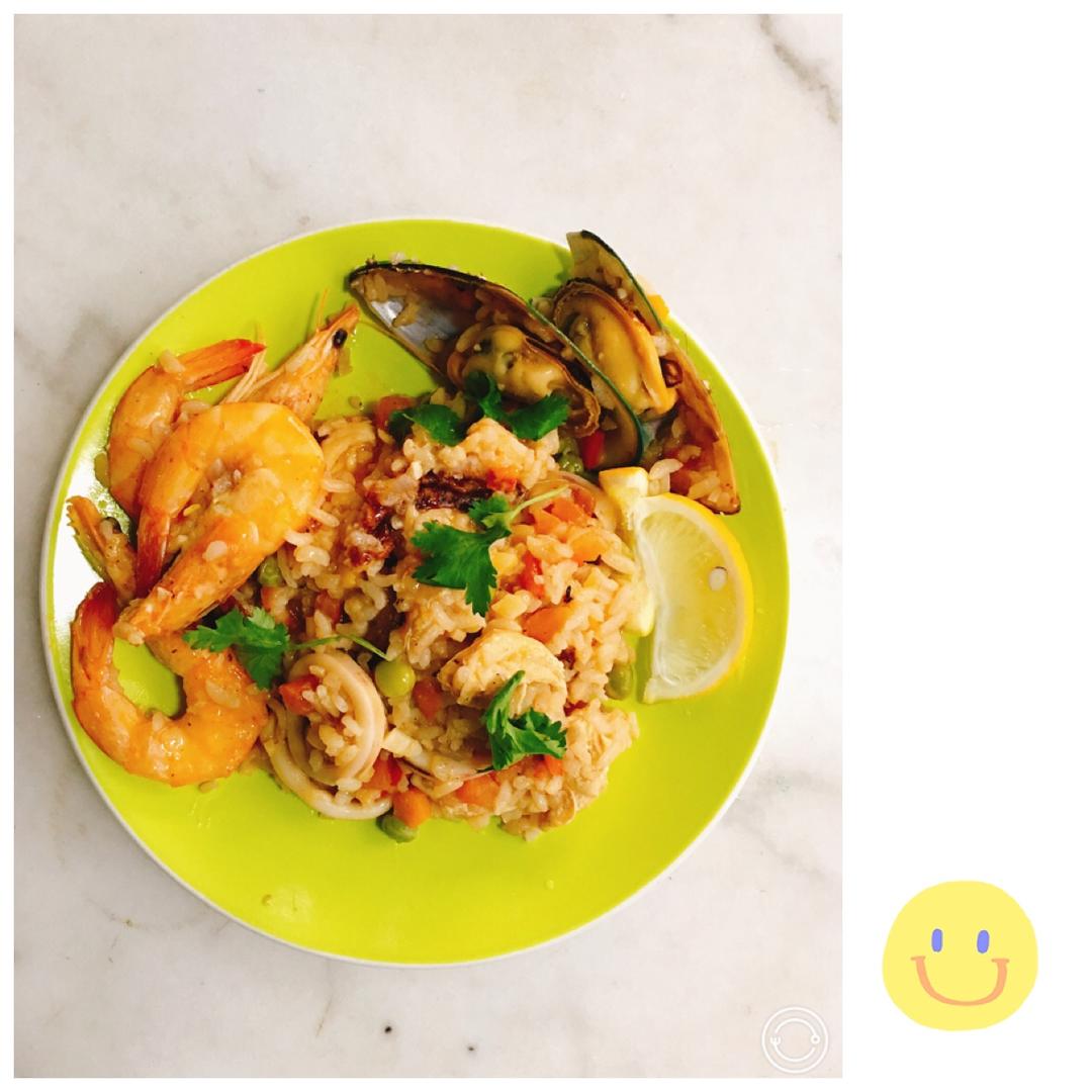 正宗paella 西班牙海鲜饭
