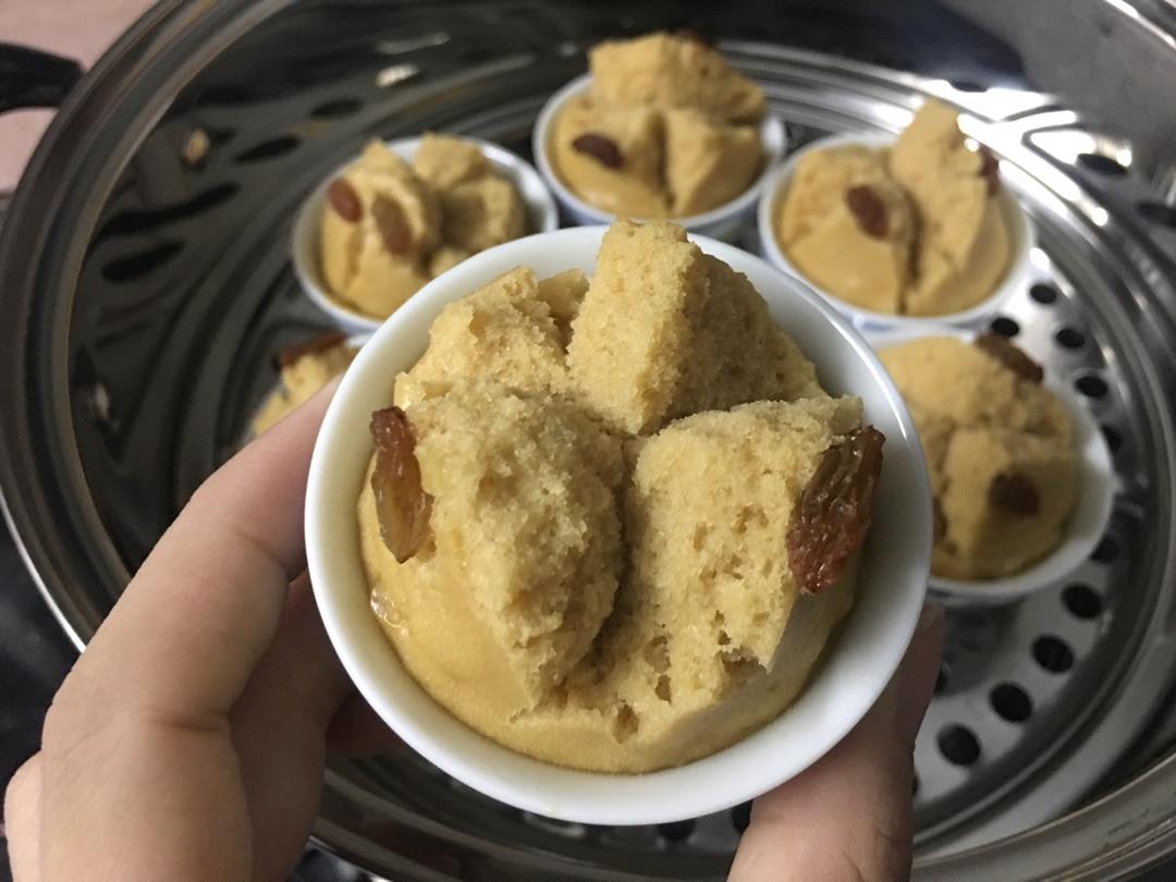 红糖（黑糖）发糕