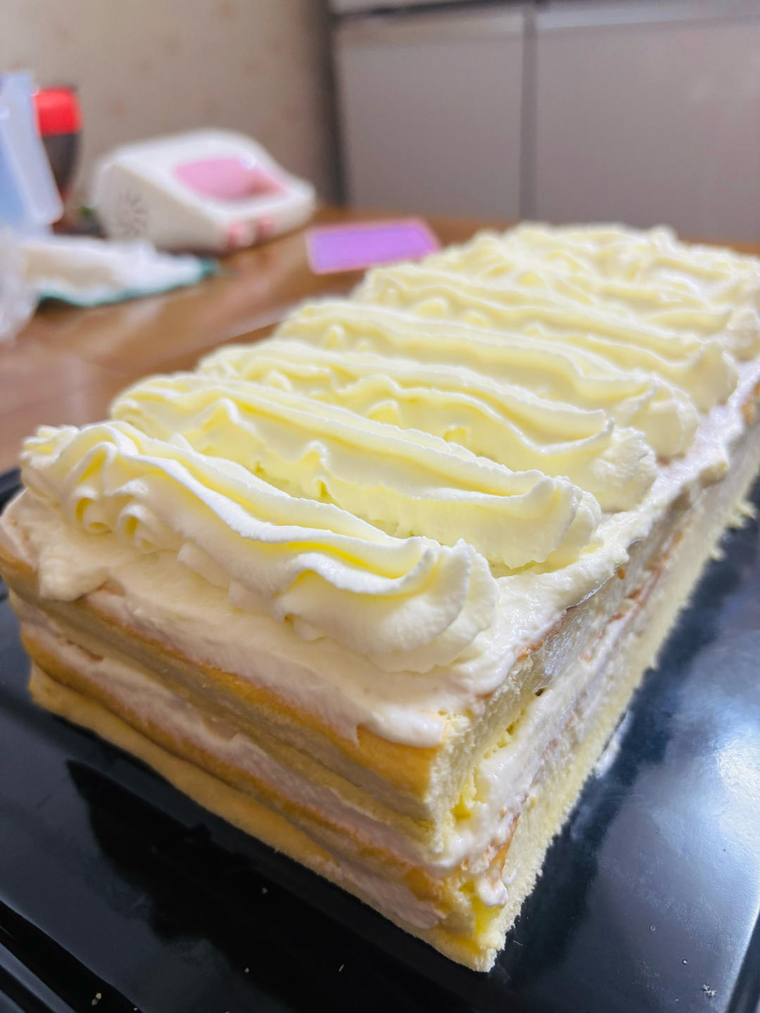 老式杏仁咸奶油蛋糕