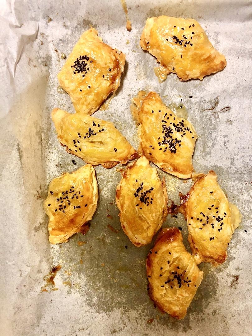 懒人🍎苹果派/榴莲酥/红豆酥（蛋挞皮版）