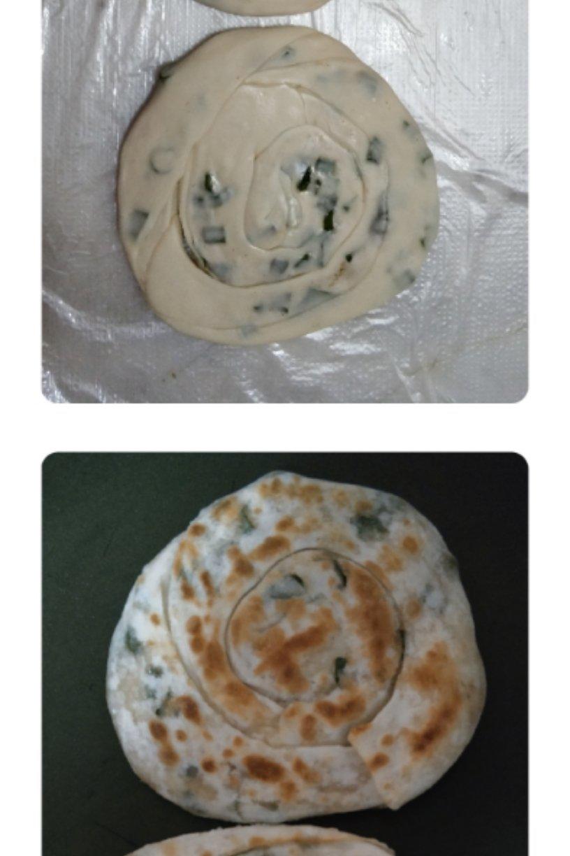 葱油饼（饺子皮版）