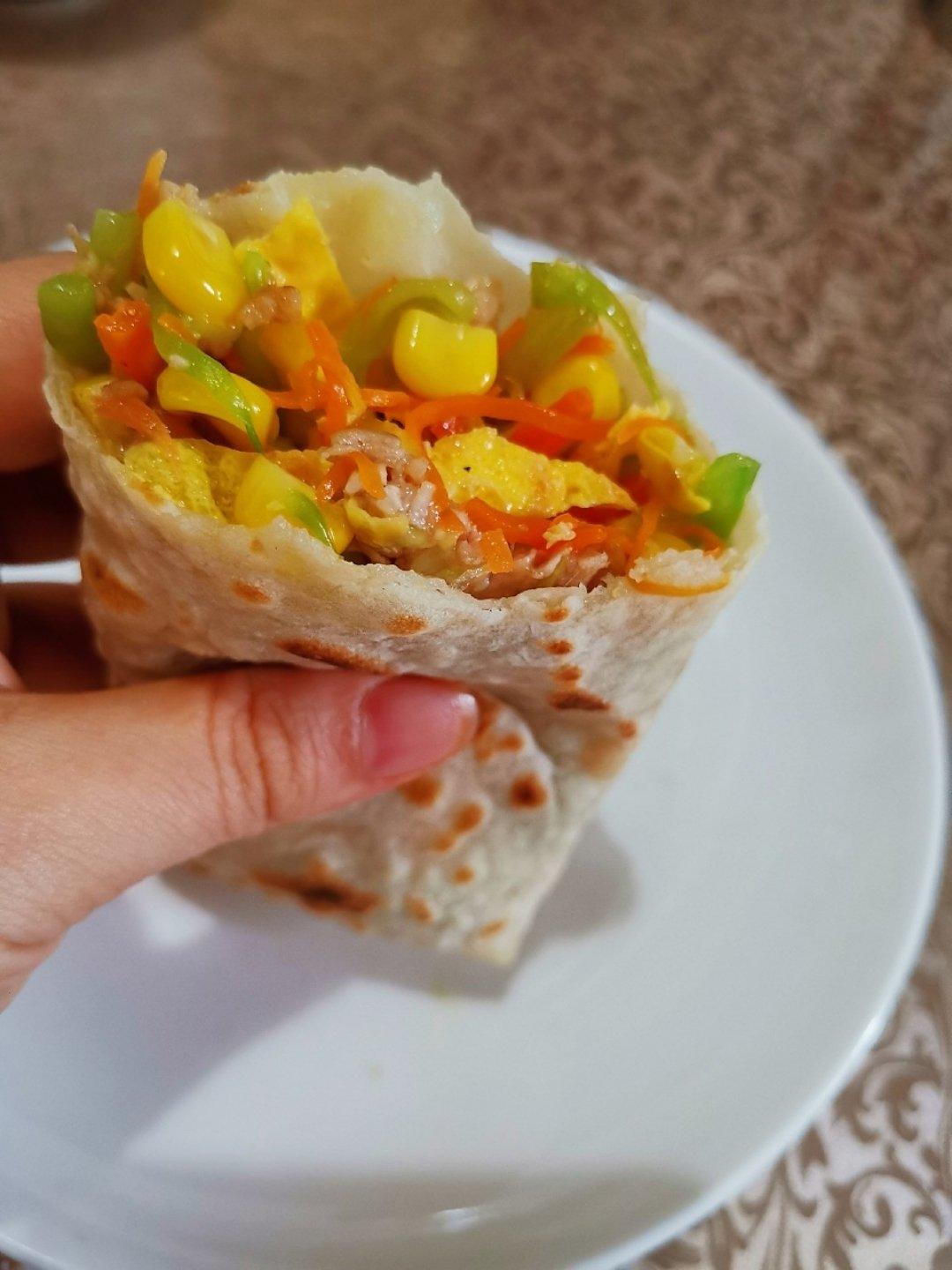 烫面春饼(不粘锅版)