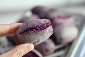 紫薯蒸饺的做法 步骤3