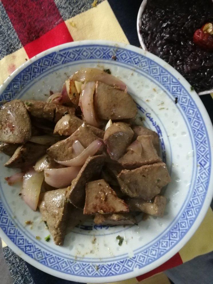 青椒炒猪肝