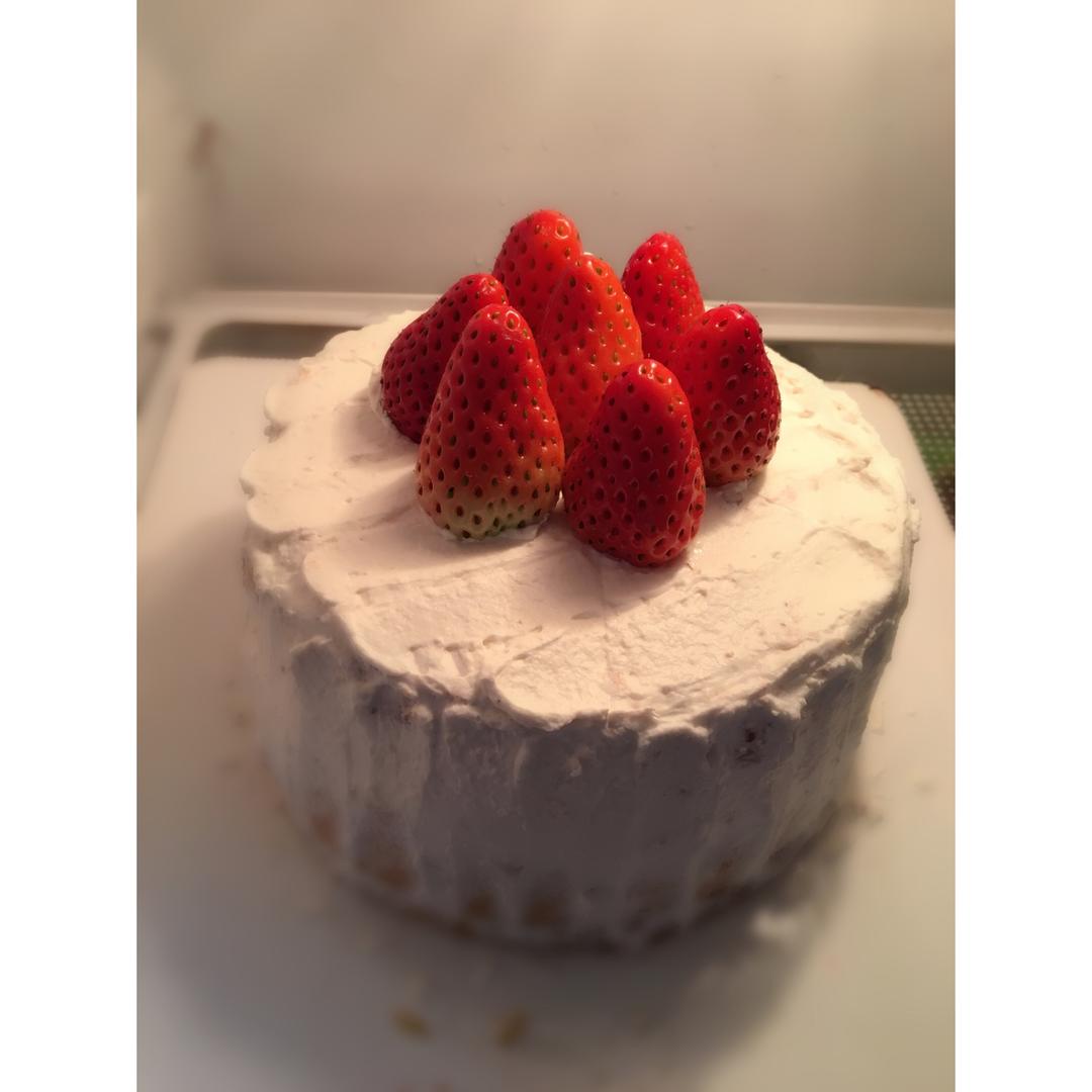 《Tinrry+》草莓奶油蛋糕（8寸配方）