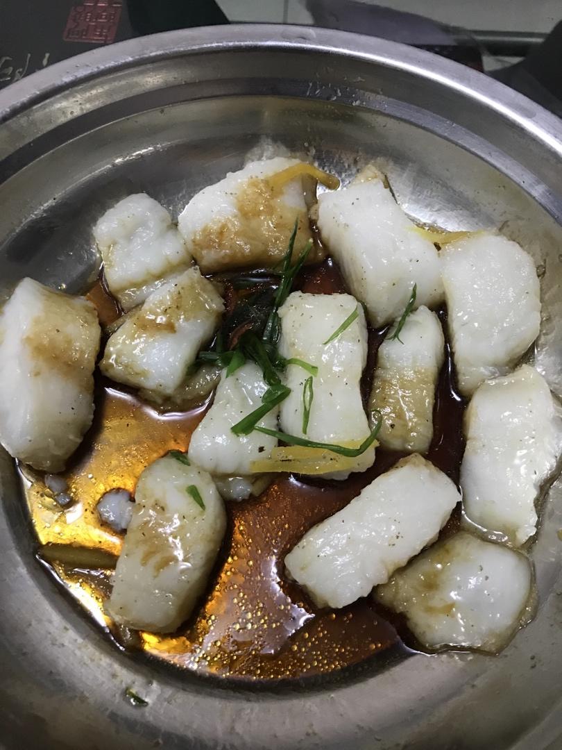 清蒸巴沙鱼柳(龙利鱼)