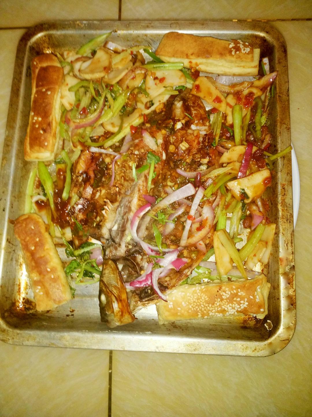 美味烤鲫鱼的做法