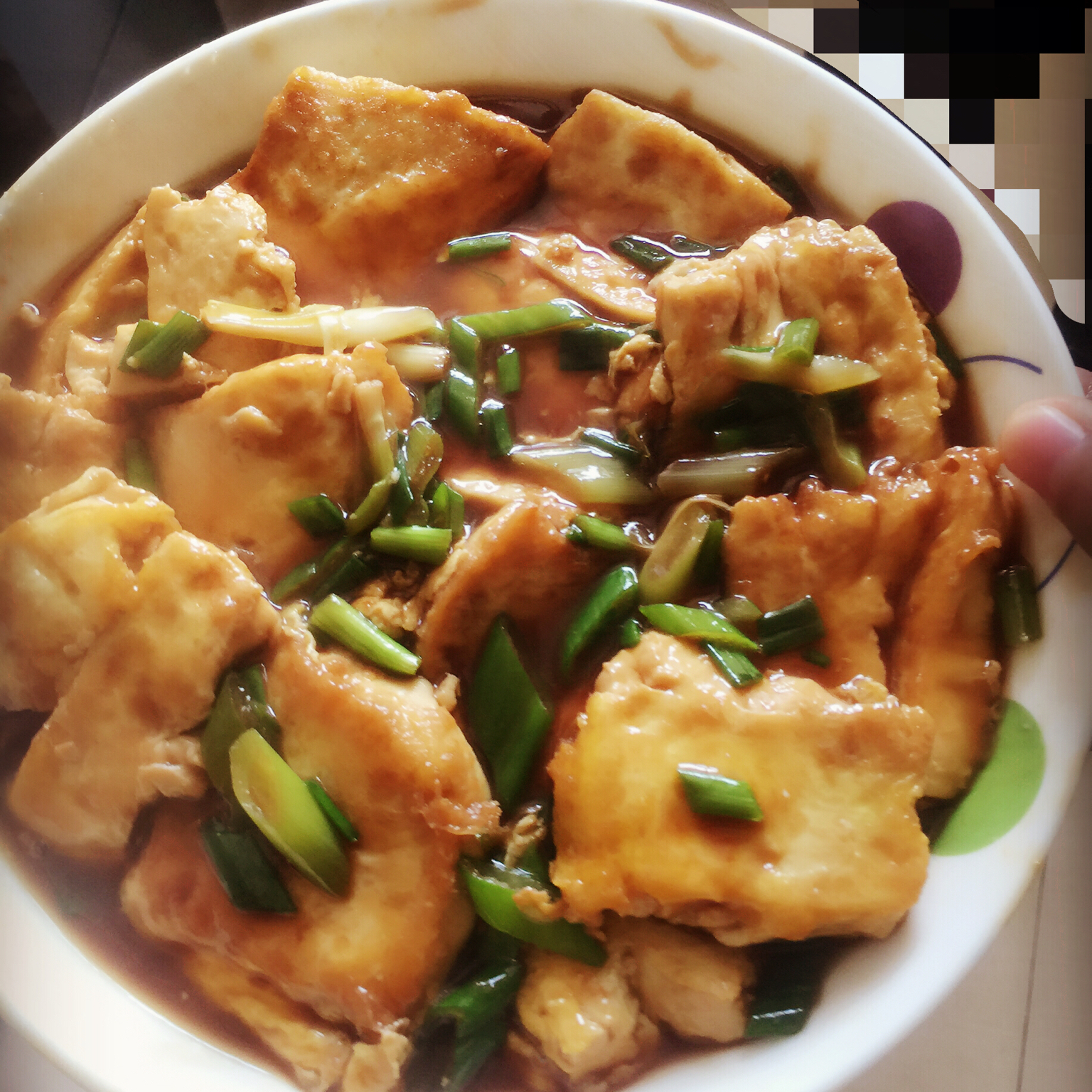蚝油嫩豆腐