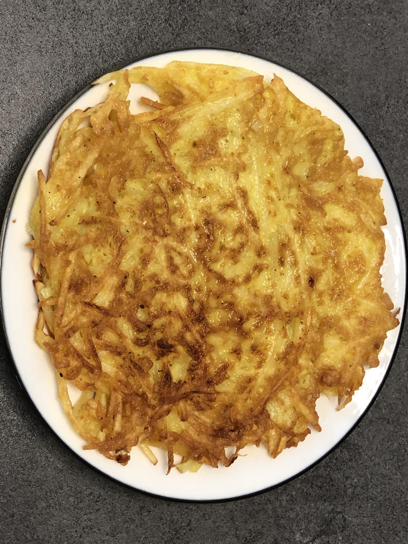 土豆丝鸡蛋饼