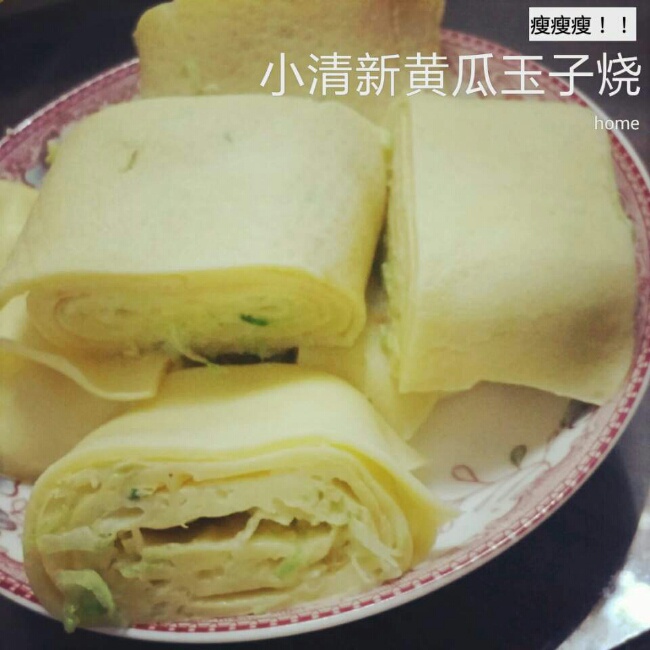 小清新黄瓜玉子烧