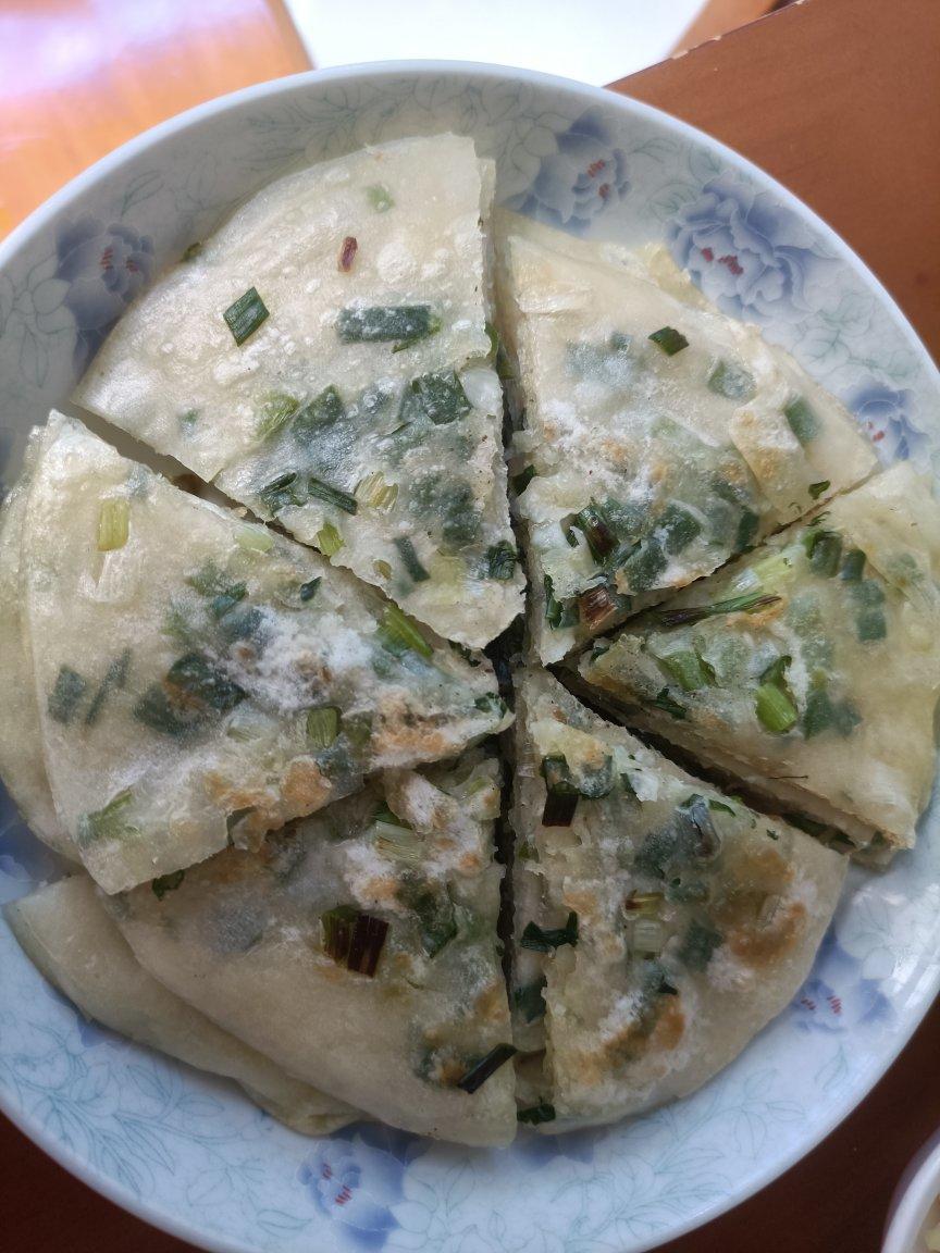 葱油饼（饺子皮 懒人快手版）