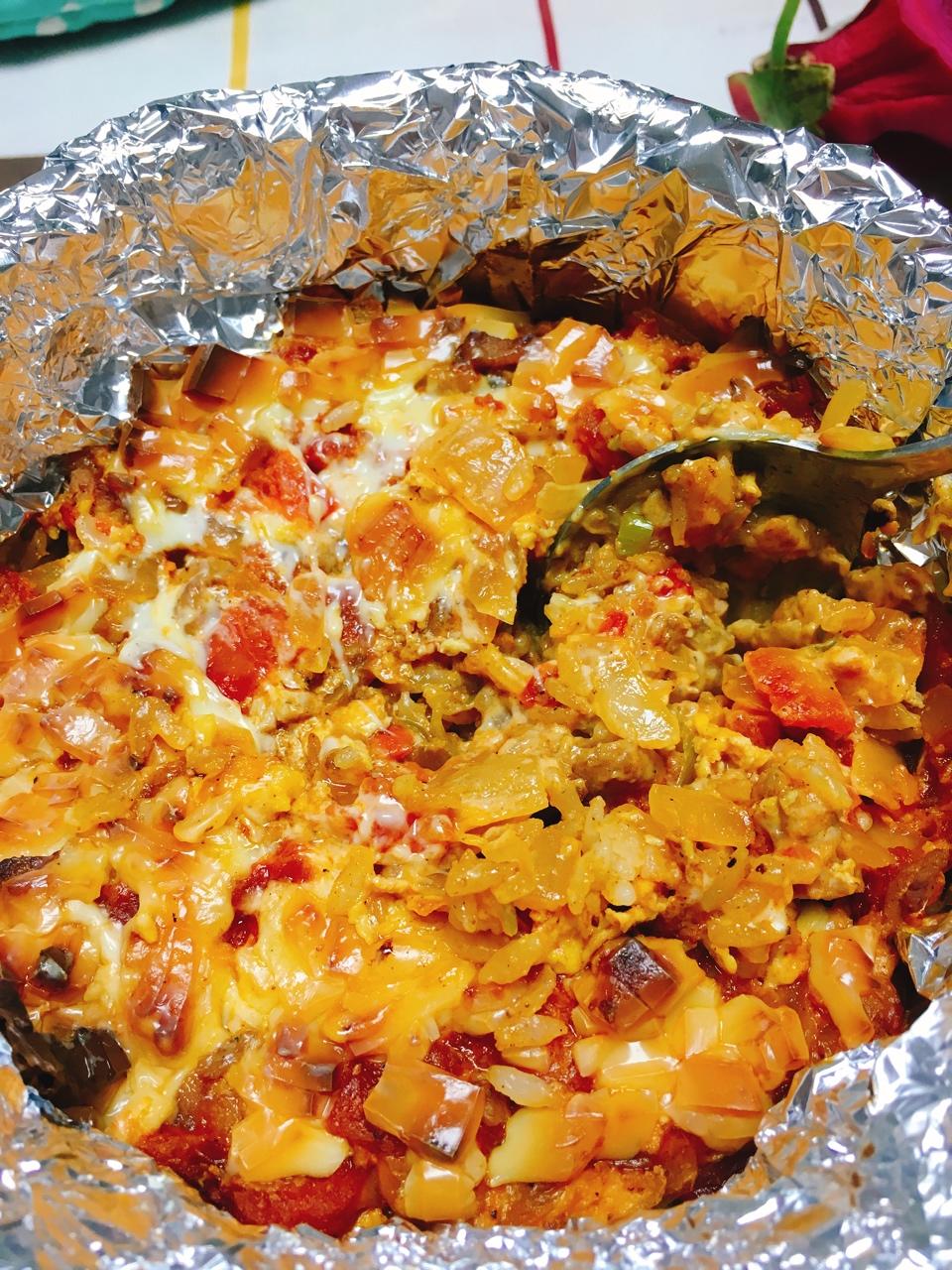 蕃茄肉酱奶酪焗饭