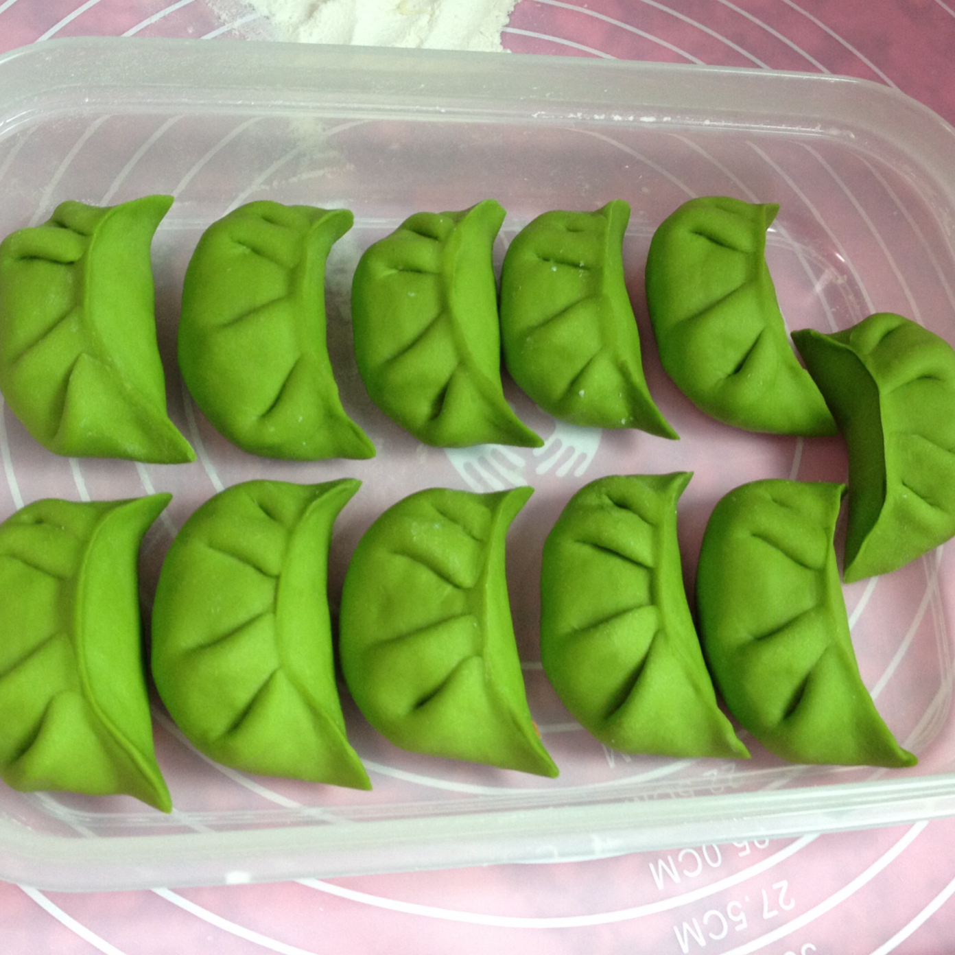 彩色水饺