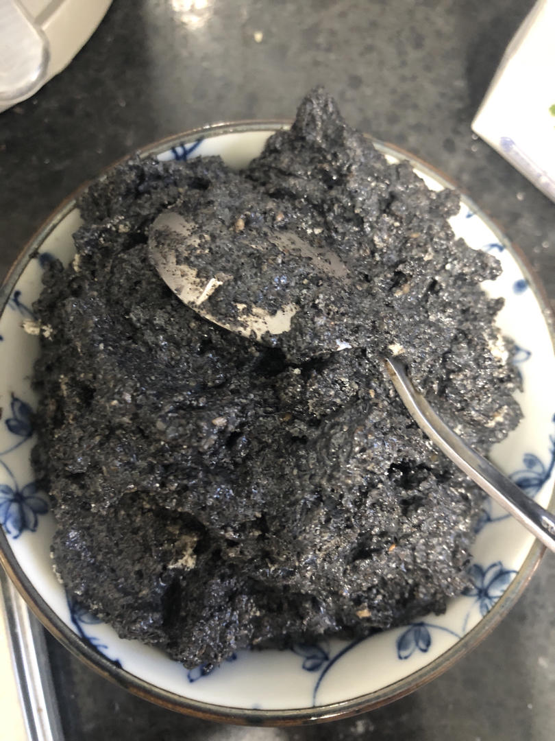 超健康黑芝麻奶酥馅，两分钟搞定