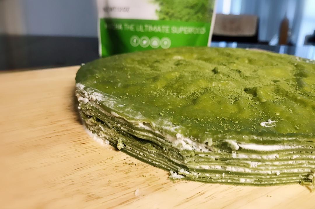 抹茶千层蛋糕（转自Amanda的曼食慢语）