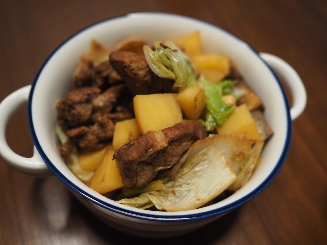 土豆炖排骨